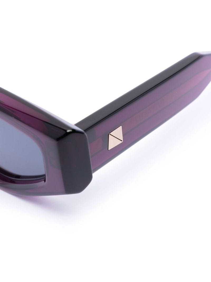 Rockstud irregular-frame sunglasses - 3