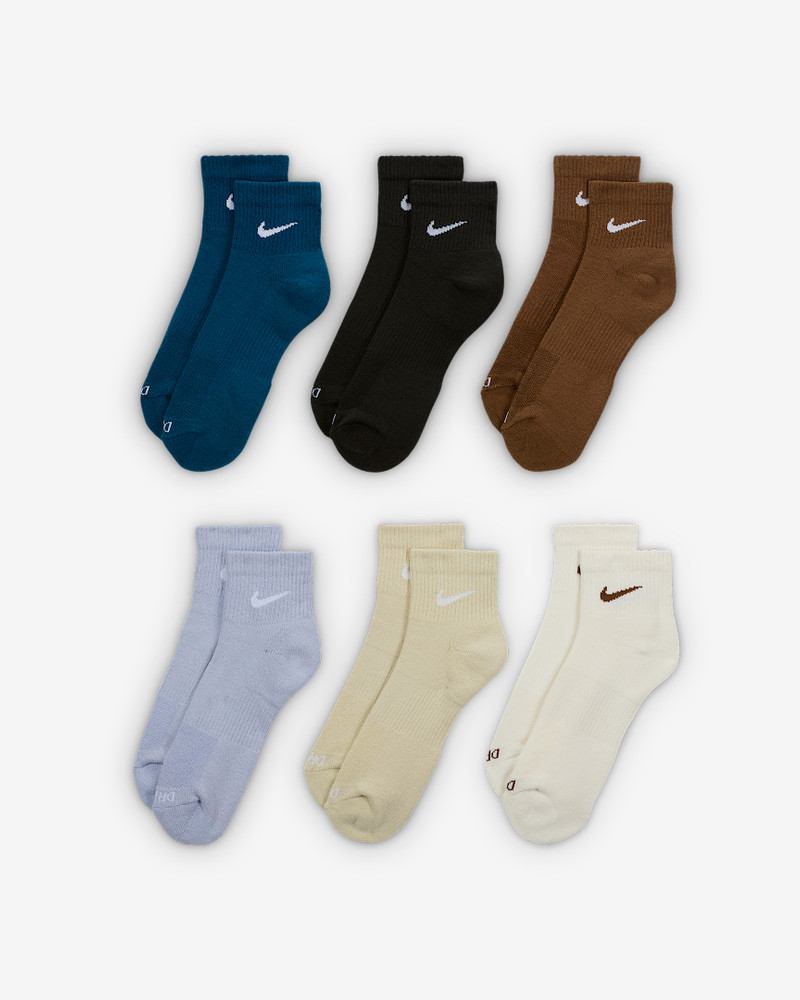 Nike Nike Everyday Plus Cushioned Training Ankle Socks (6 Pairs) outlook