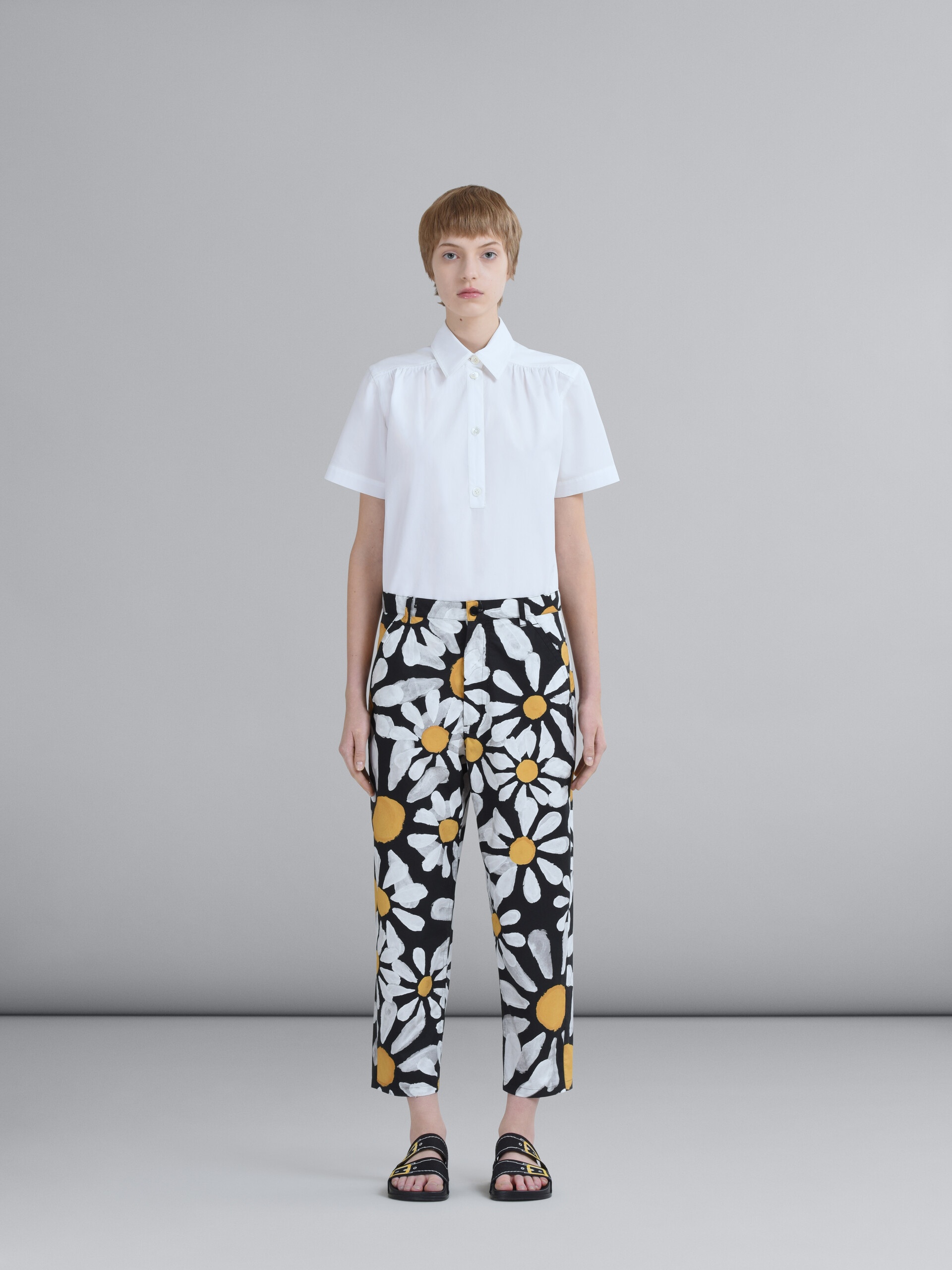 EUPHORIA PRINT POPLIN PANTS - 2
