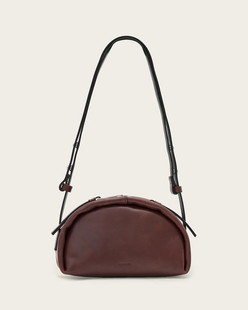ROSALIE ARC LEATHER CROSSBODY BAG - 1