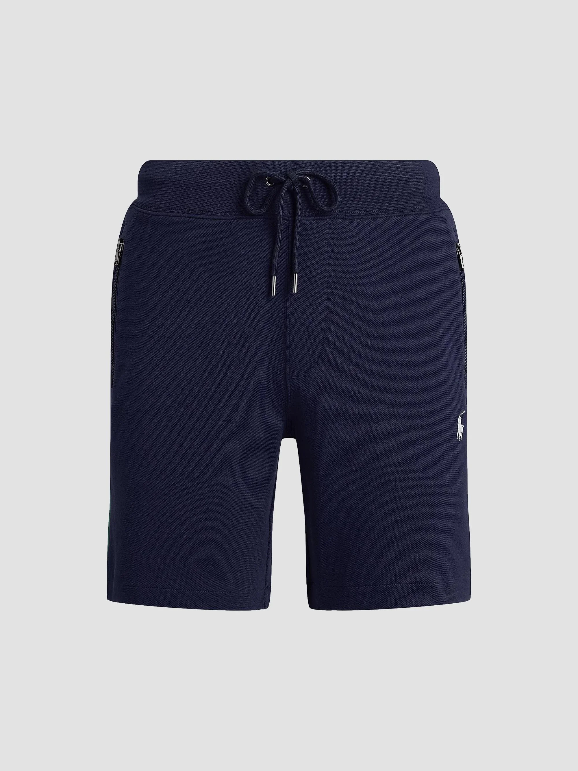 Men's Terry Drawstring Shorts - Newport Navy - 1