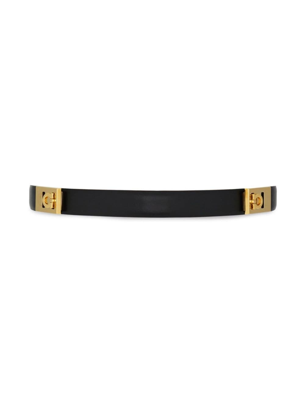 Gancini leather belt - 3