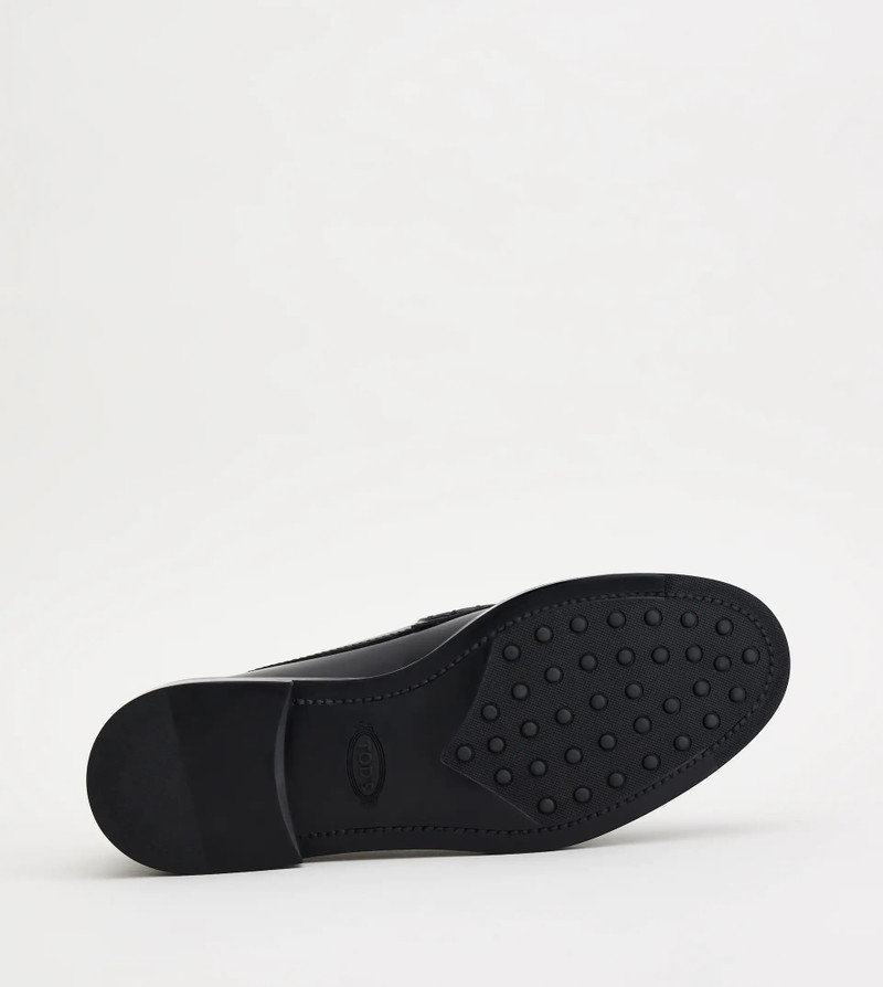 LOAFERS IN LEATHER - BLACK 5