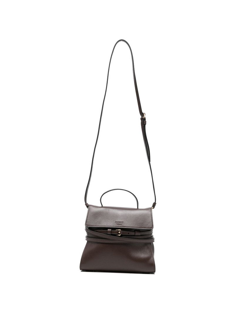 buckle leather mini bag 1