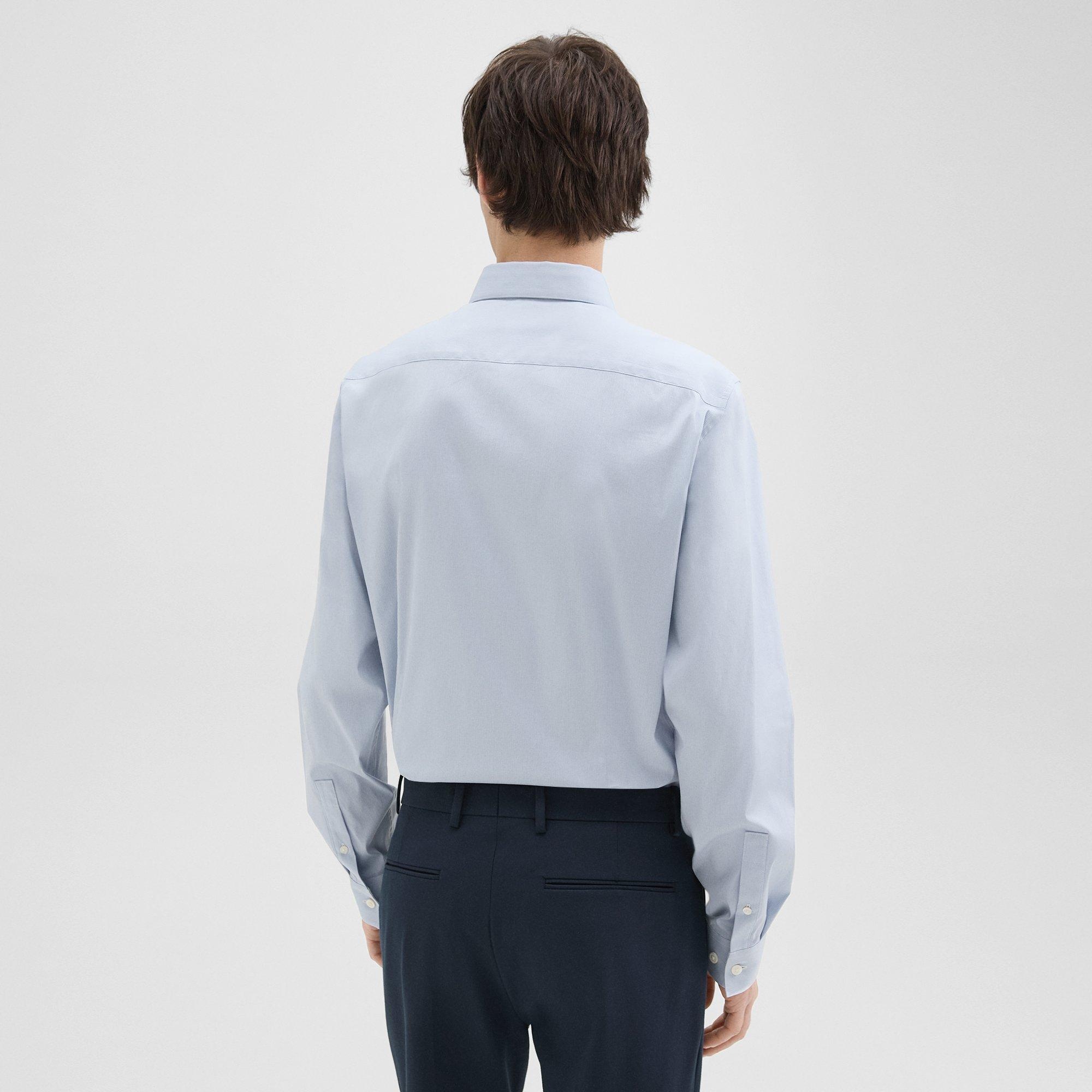 Sylvain Shirt in Checked Poplin - 4