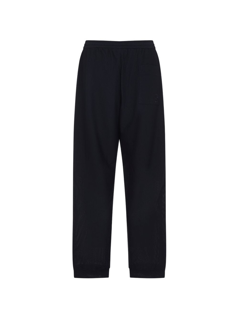 GIORGIO ARMANI textured logo trousers outlook