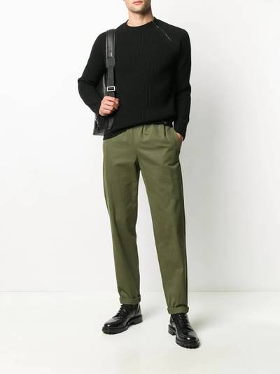 Belstaff ribbed virgin wool jumper outlook