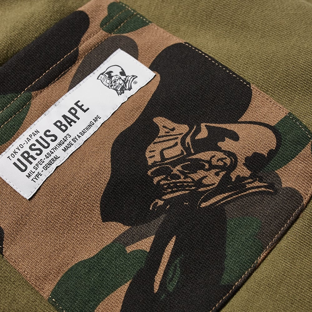 A Bathing Ape Ursus Camo Pocket Sweat Short - 3