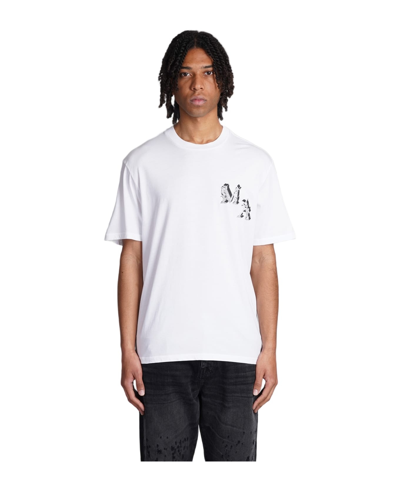 AMIRI T-shirt In White Cotton | italist | REVERSIBLE