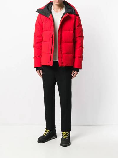 Canada Goose hooded padded jacket outlook