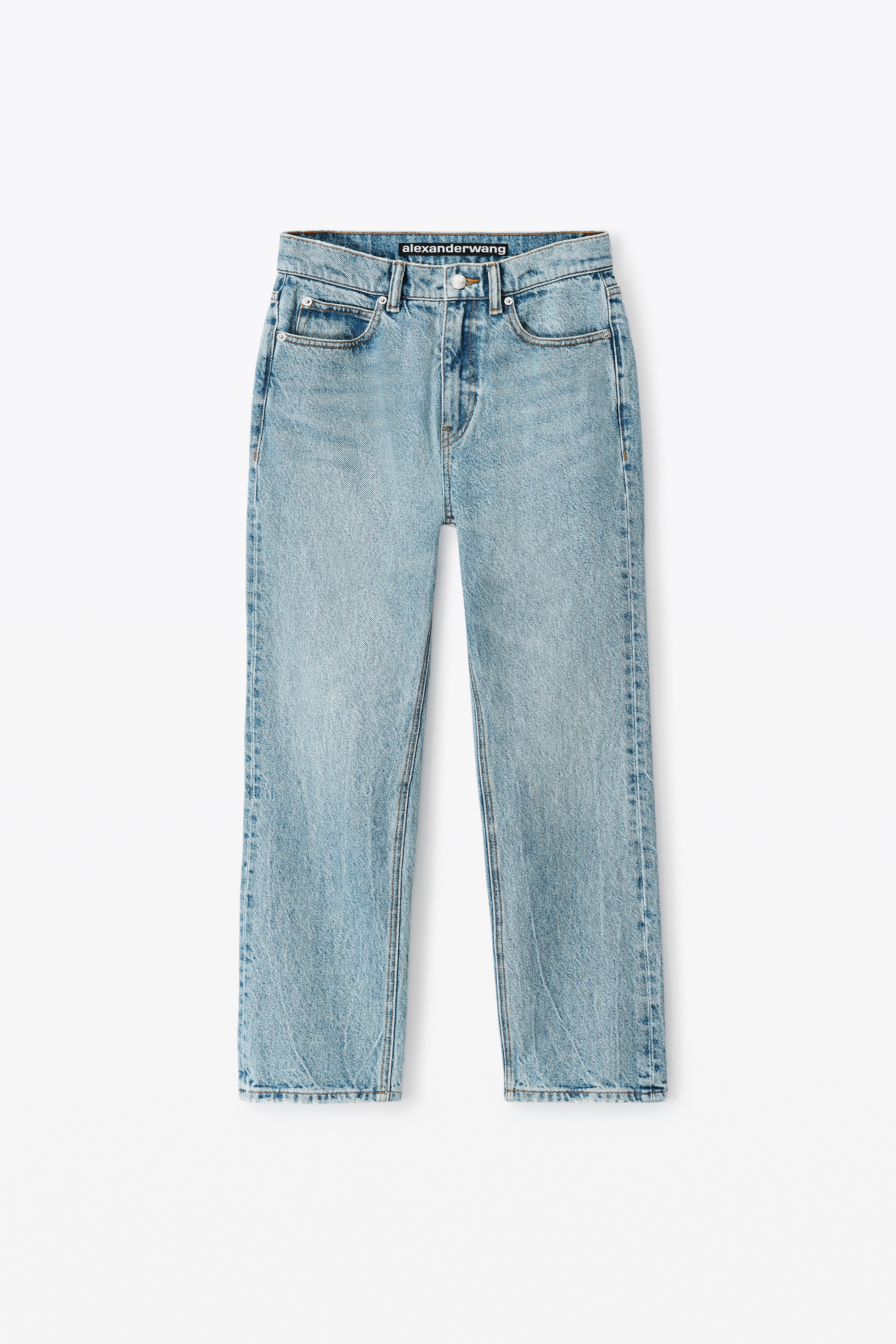 OG HIGH-RISE STOVEPIPE JEAN IN DENIM - 1