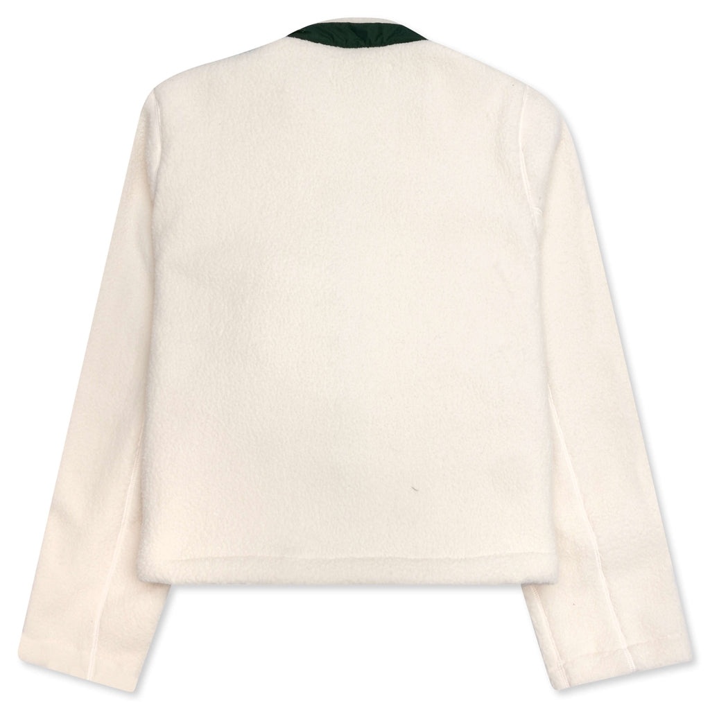 CROPPED SHERPA FLEECE - CREAM - 2