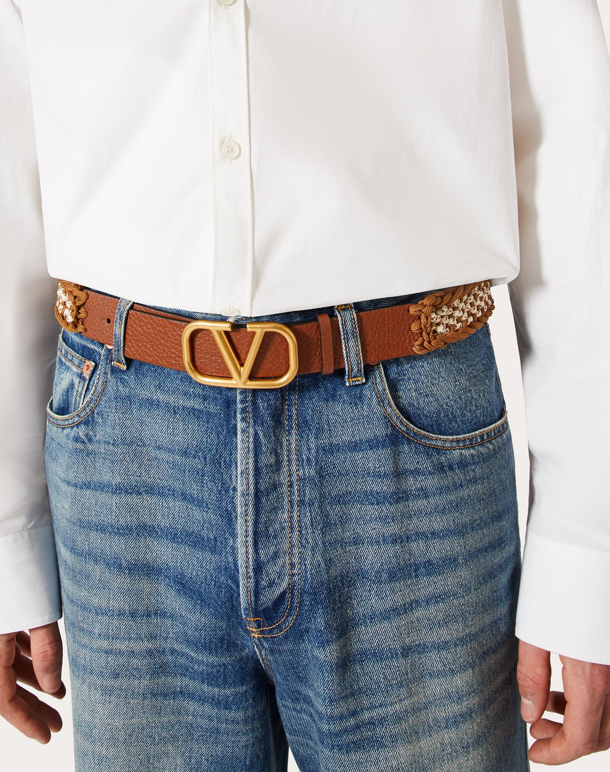 VLOGO SIGNATURE FABRIC BELT 30MM - 5