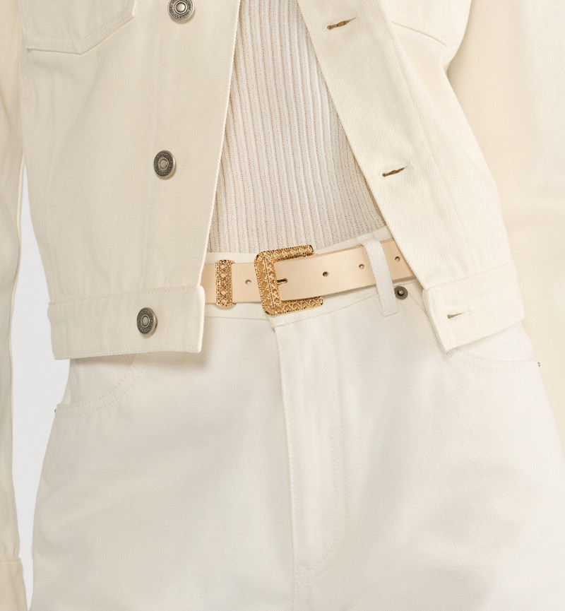 Dior Cannage Belt 1