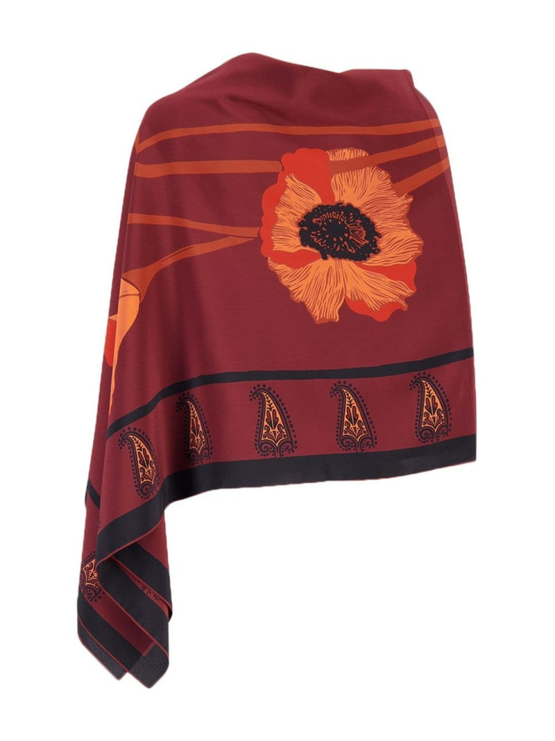 Johanna Ortiz Rapsodia De Amapola shawl outlook