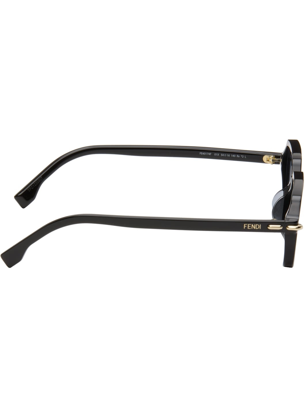 Black & Blue 'Fendi Selleria' Sunglasses - 2