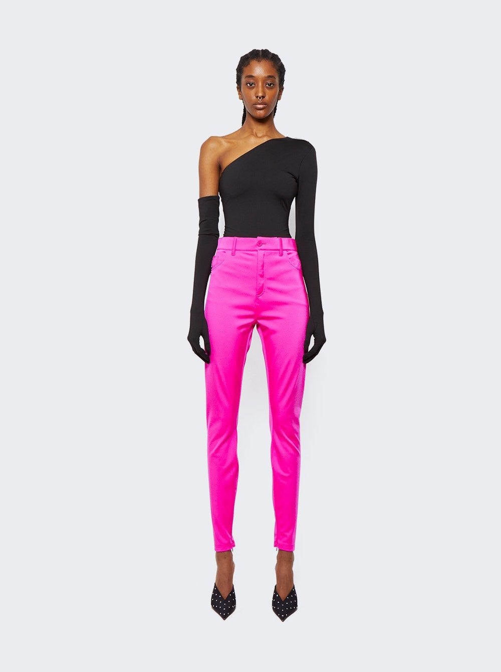 Stretch Leggings Lipstick Pink - 2
