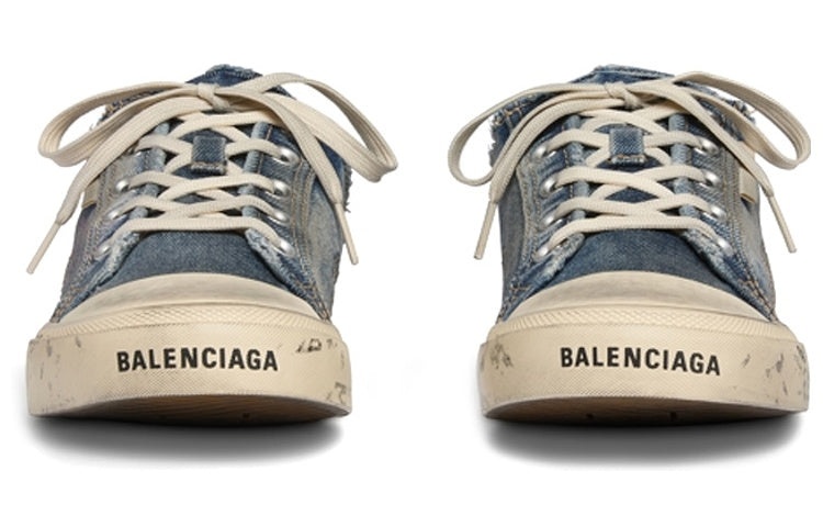 Balenciaga Paris Mule in 'Blue' 693953W3RCL4090 - 5