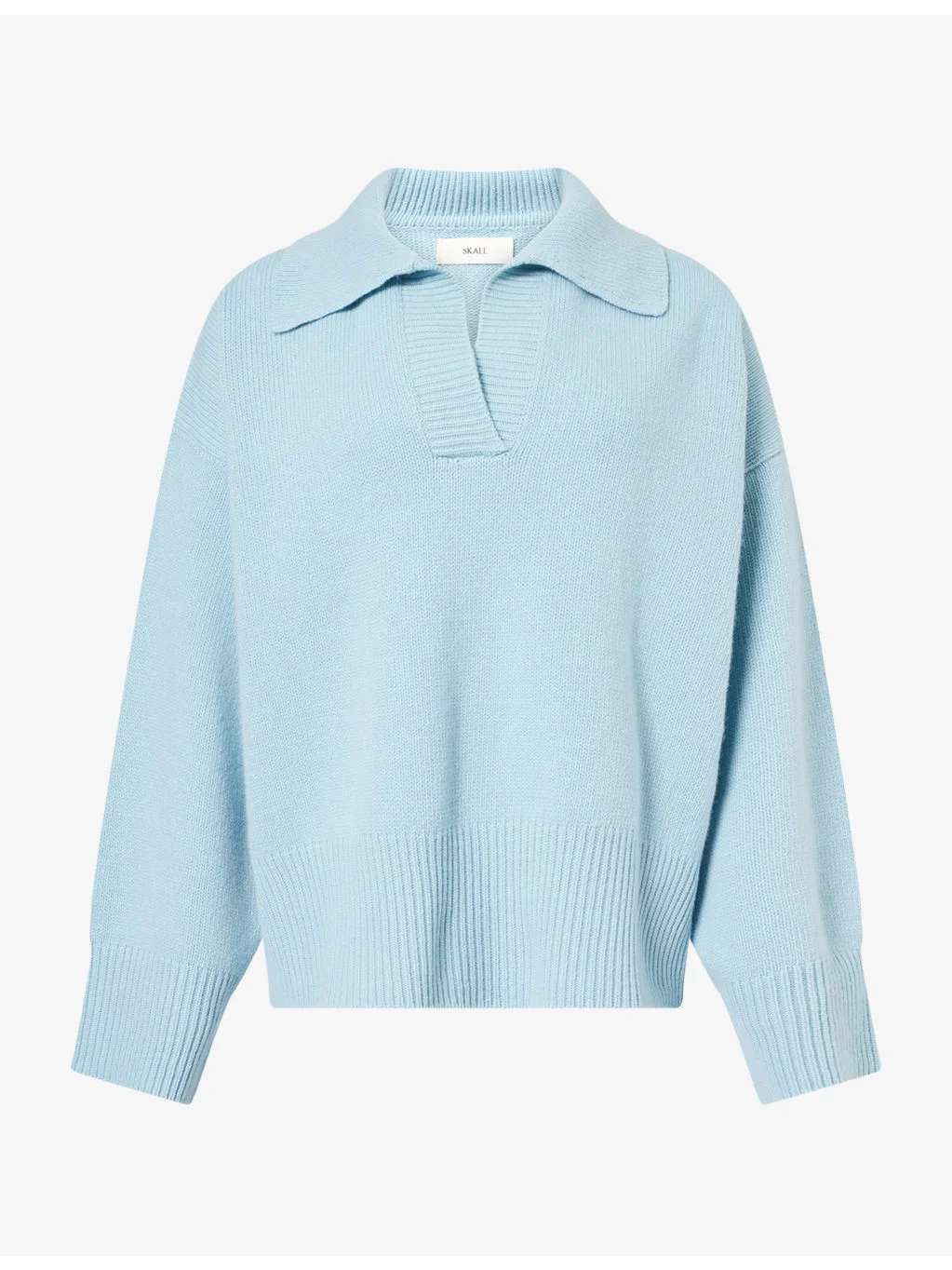 Dean V-Neck Wool Jumper - 1