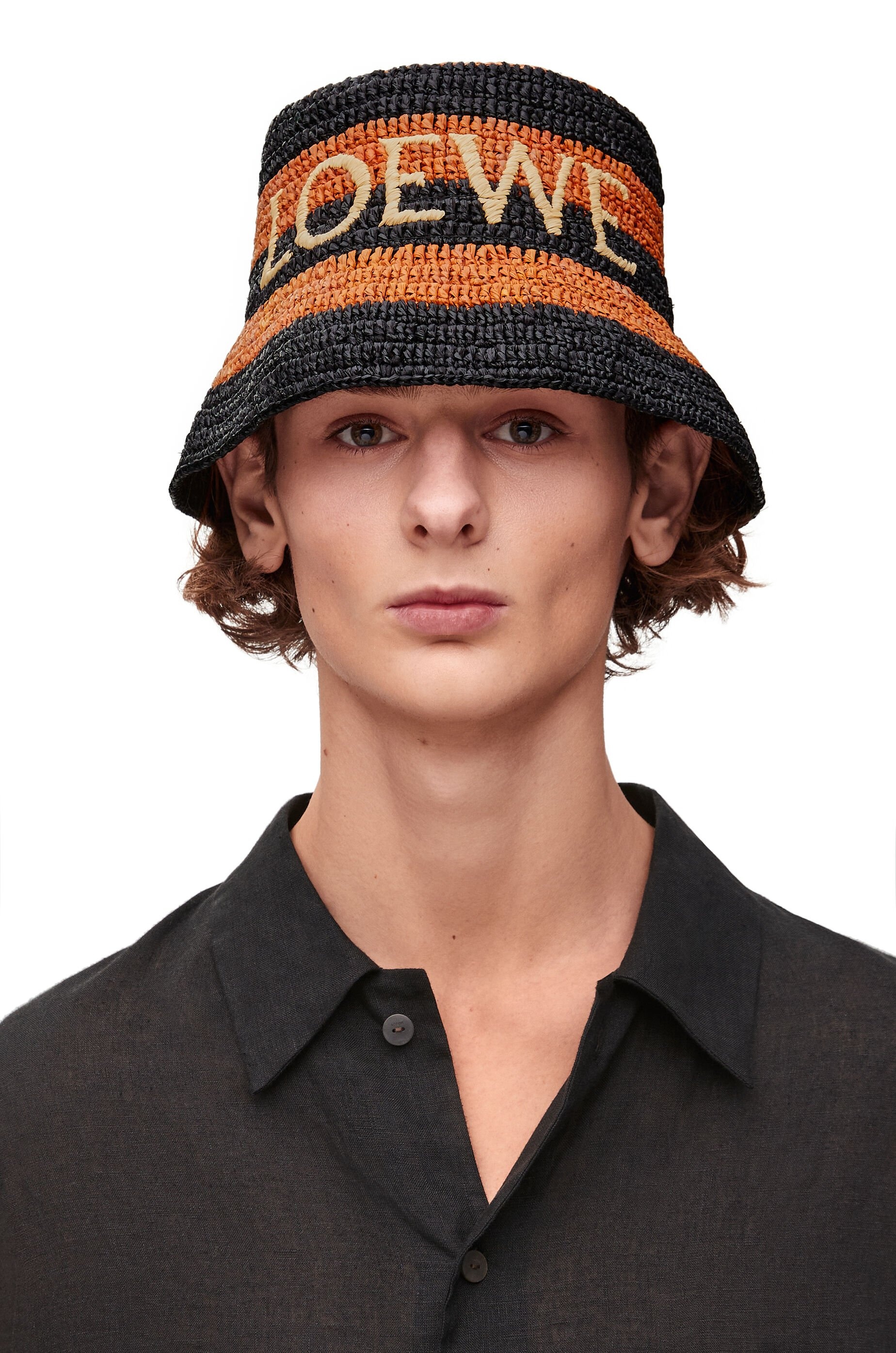 Bucket hat in raffia - 2