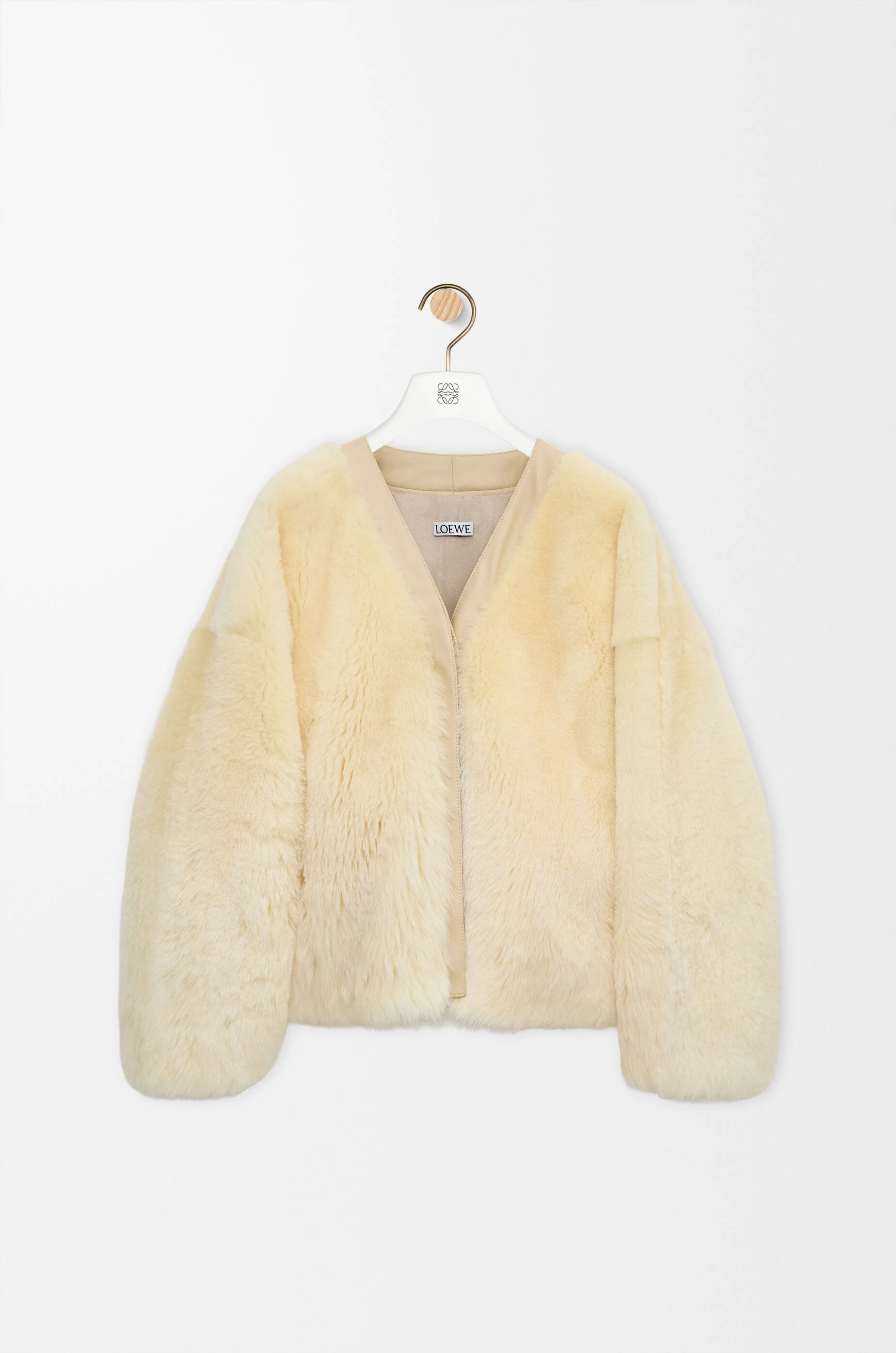 Cardigan in shearling - 1