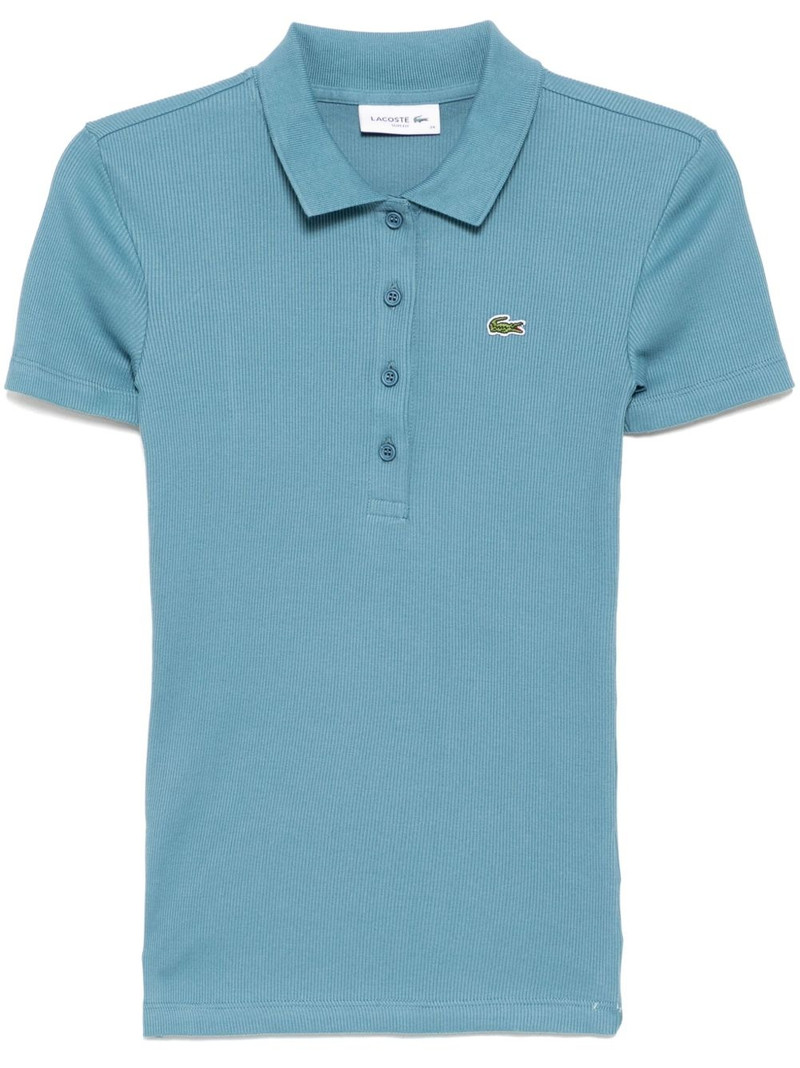 ribbed polo top 1
