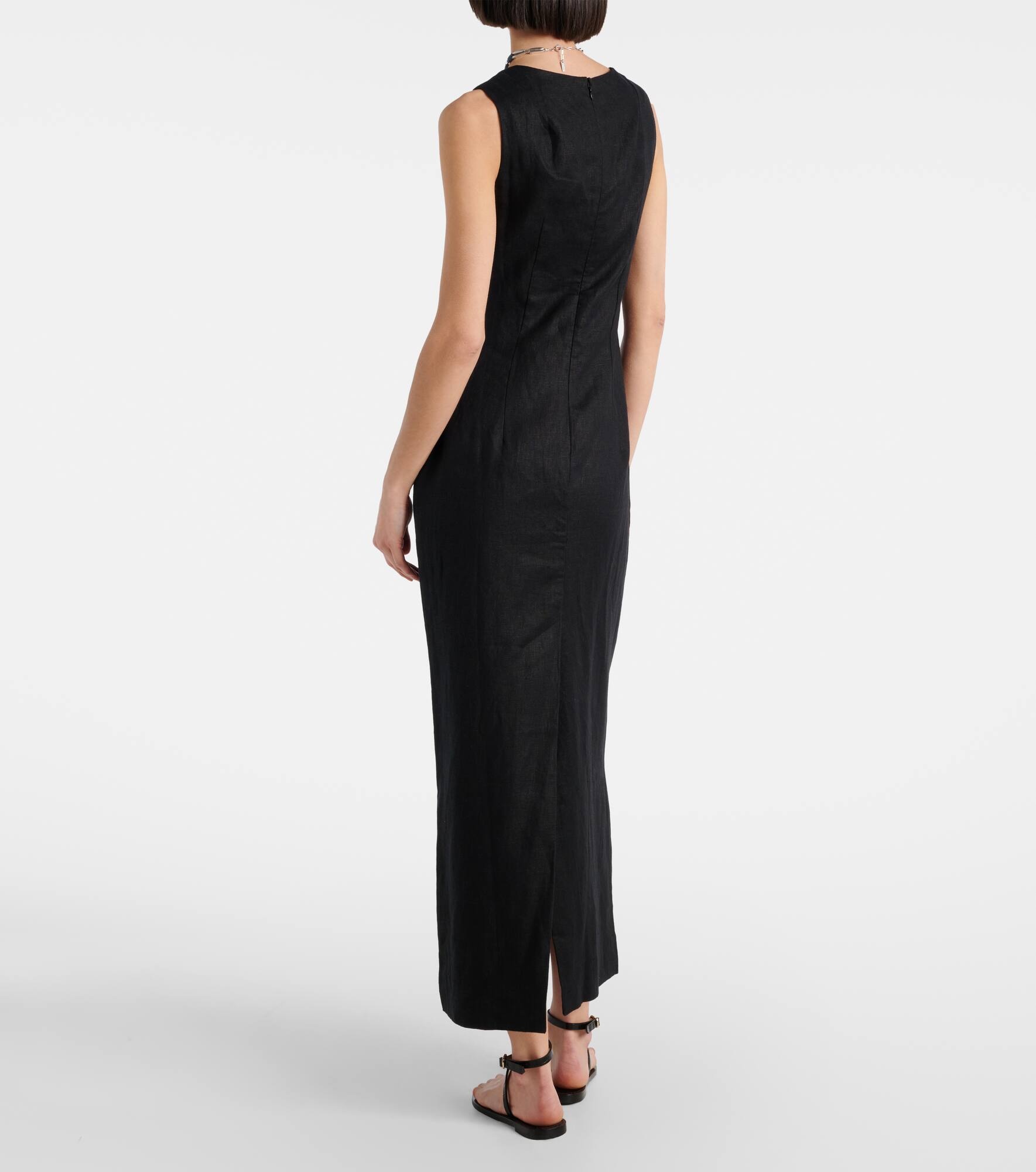 Felice linen midi dress - 3