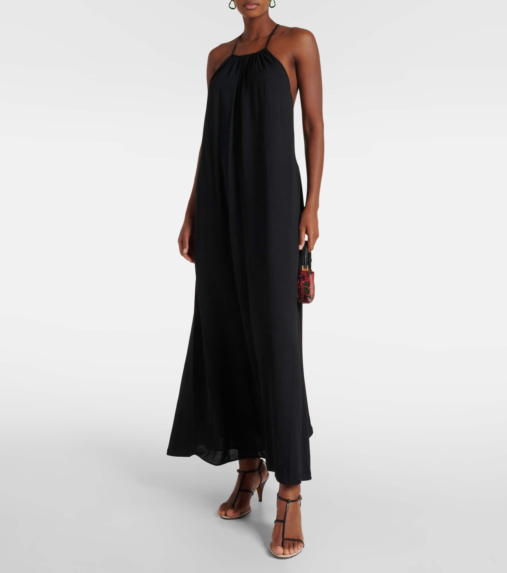 Westley halterneck maxi dress - 2