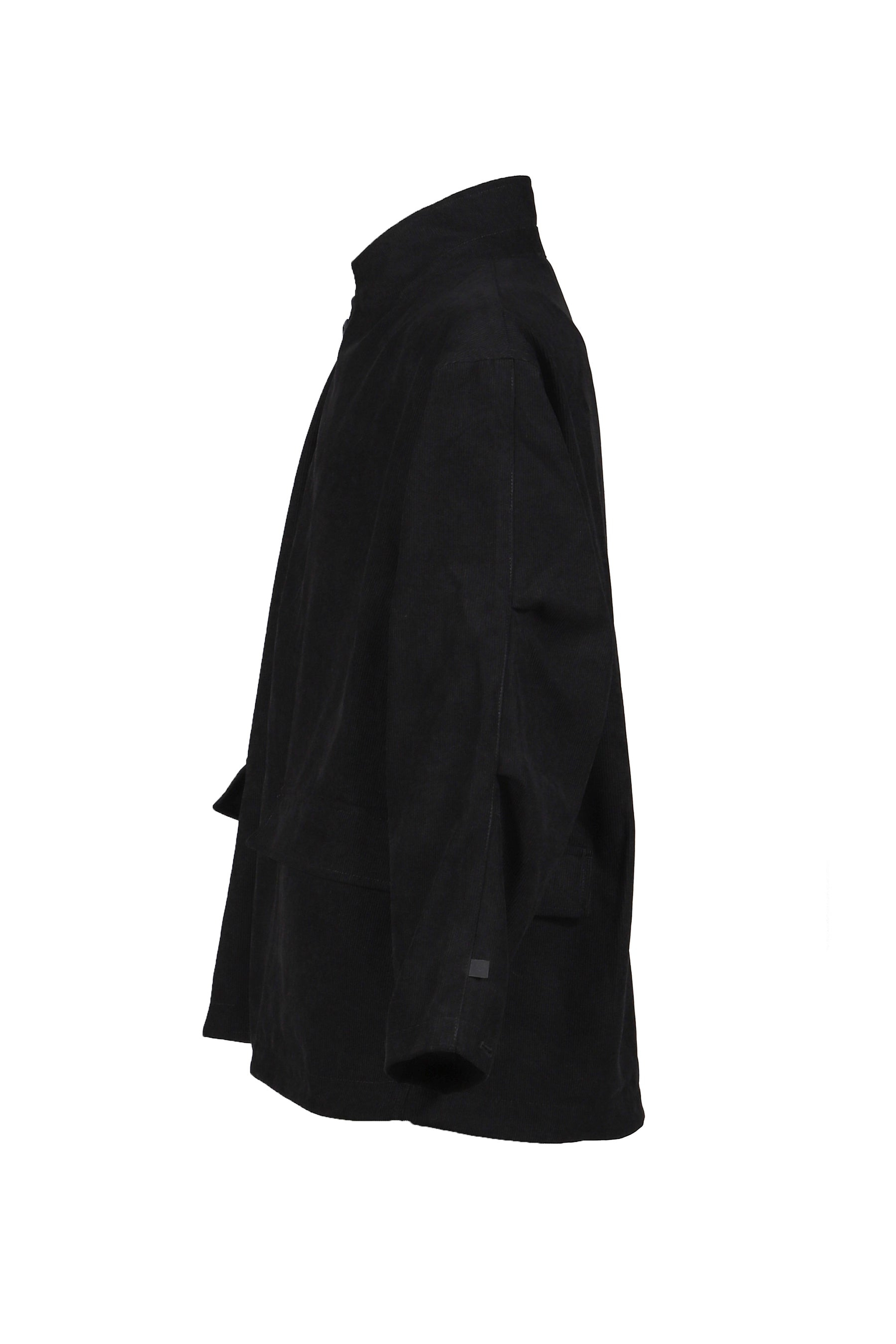 TECH LOOSE 2B JACKET CORDUROY / BLK - 4