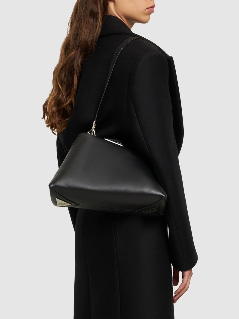 THE ATTICO Day Off leather clutch | luisaviaroma | REVERSIBLE