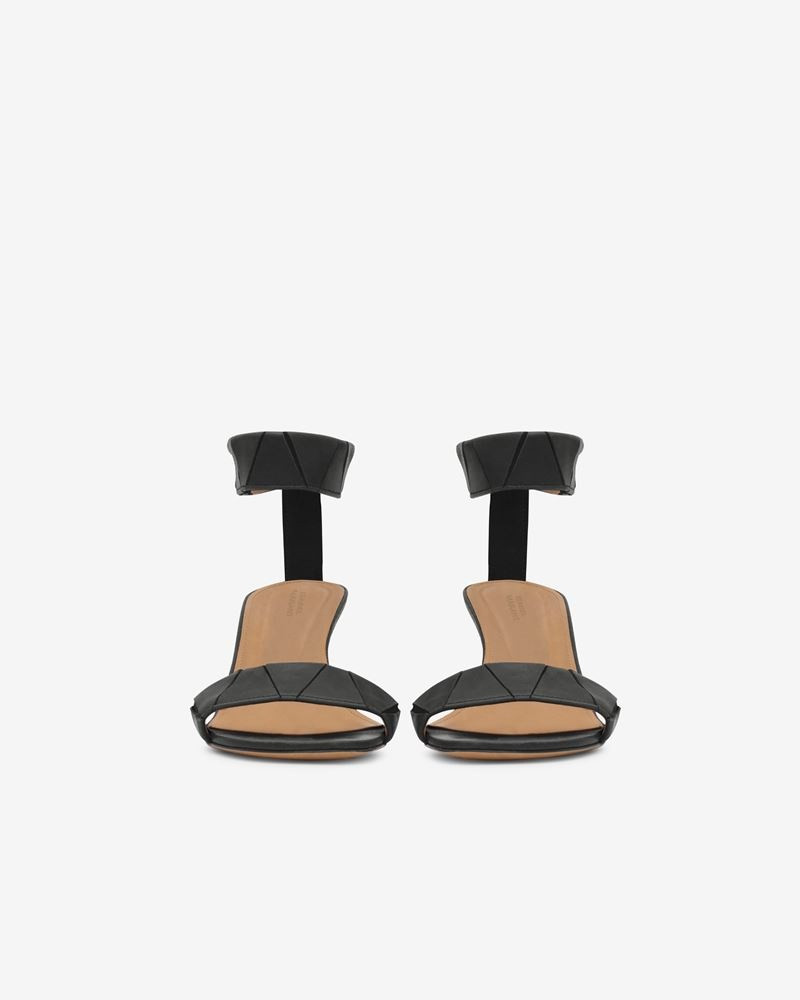 ARELY LEATHER SANDALS 5