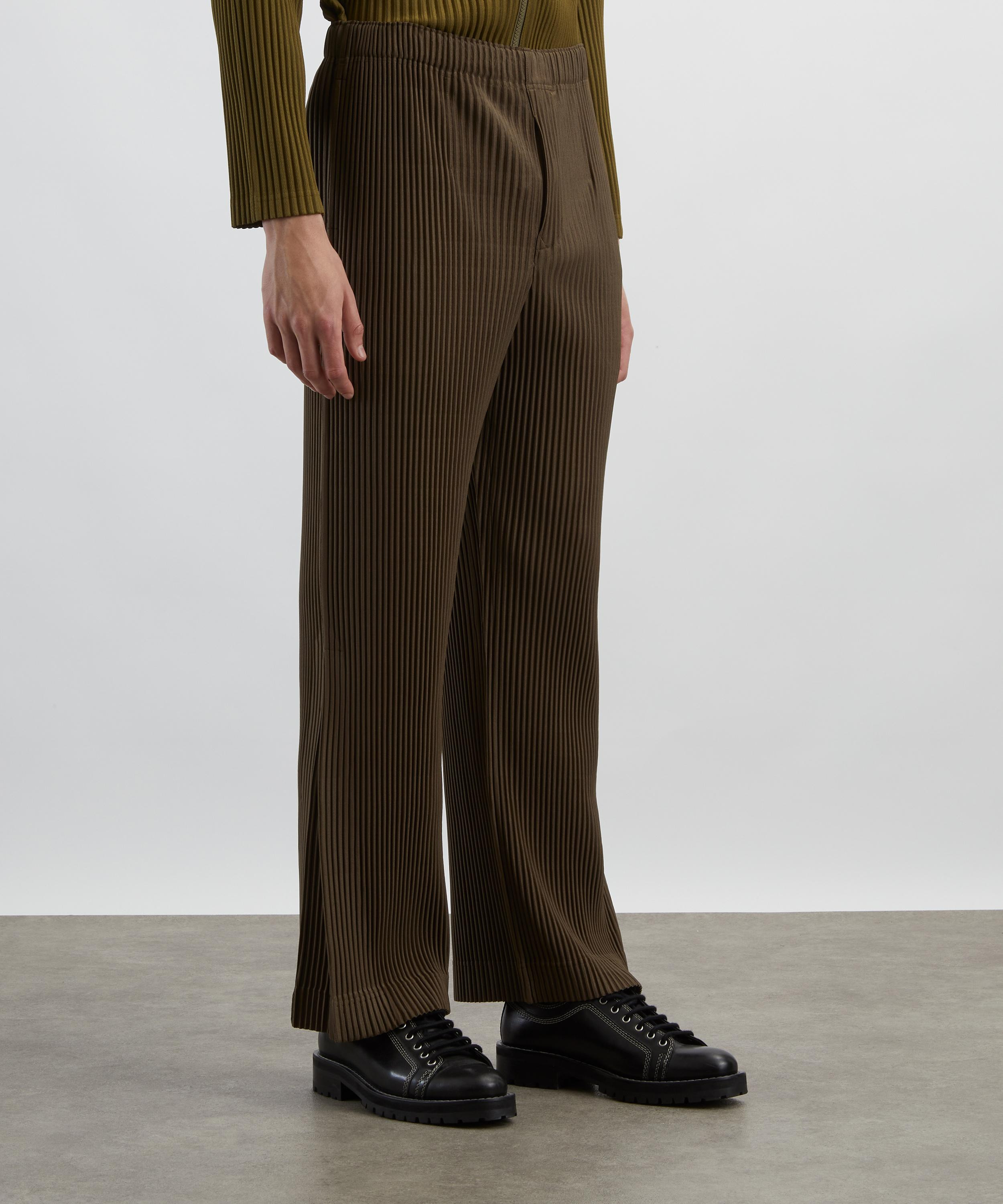 PLEATS BOTTOMS 3 Flared-Leg Trousers - 3