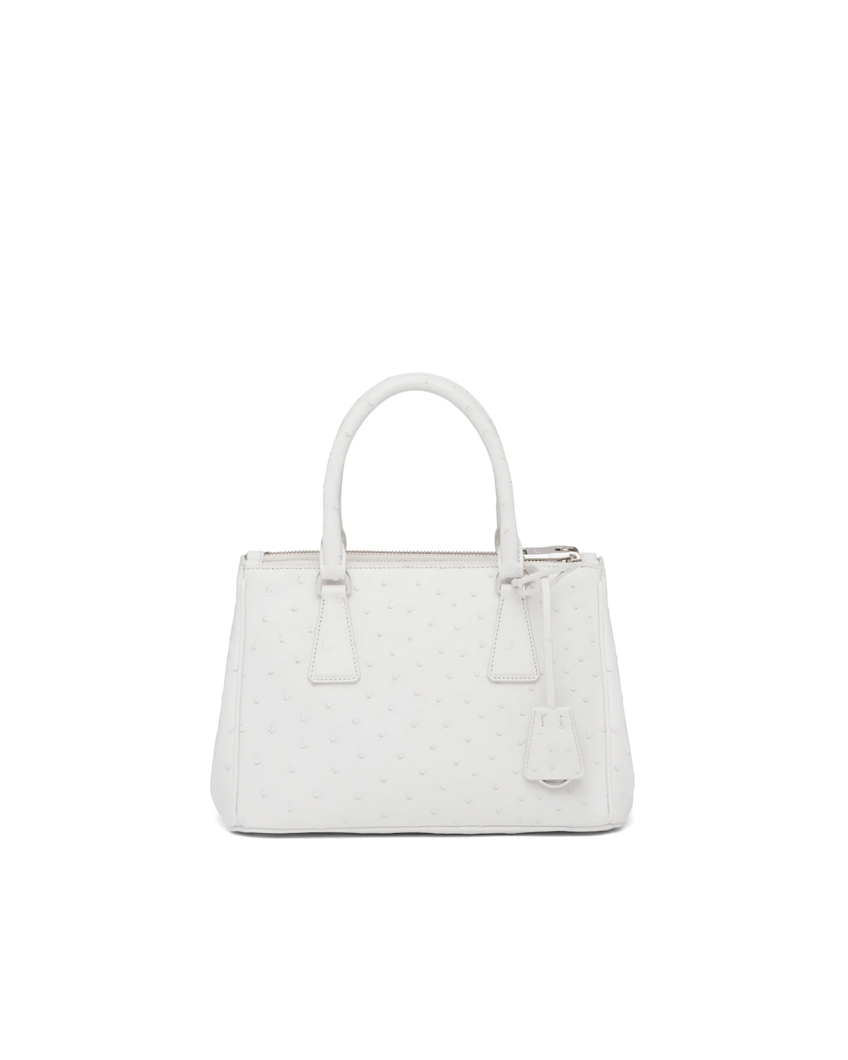 Prada Galleria ostrich leather small bag - 4