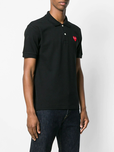 Polo shirt with embroidered logo - 3