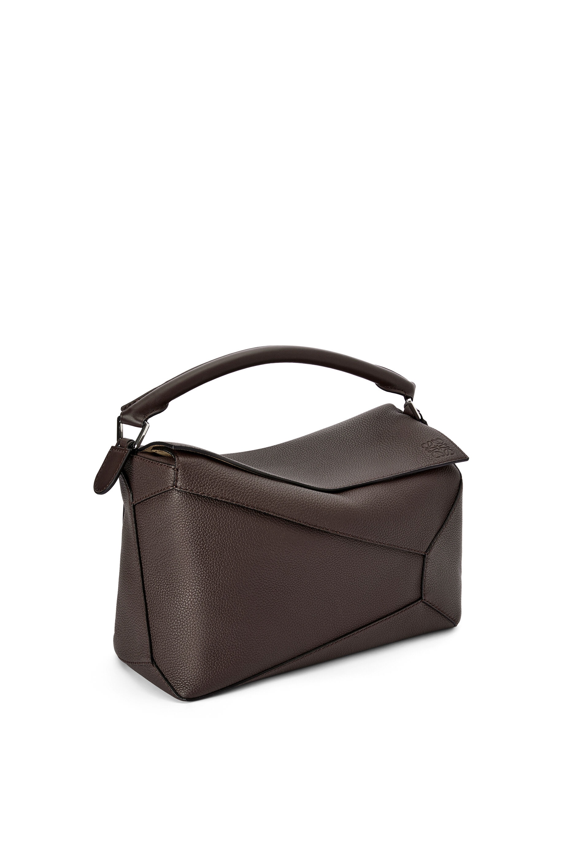 Large Puzzle bag in grained calfskin - 3