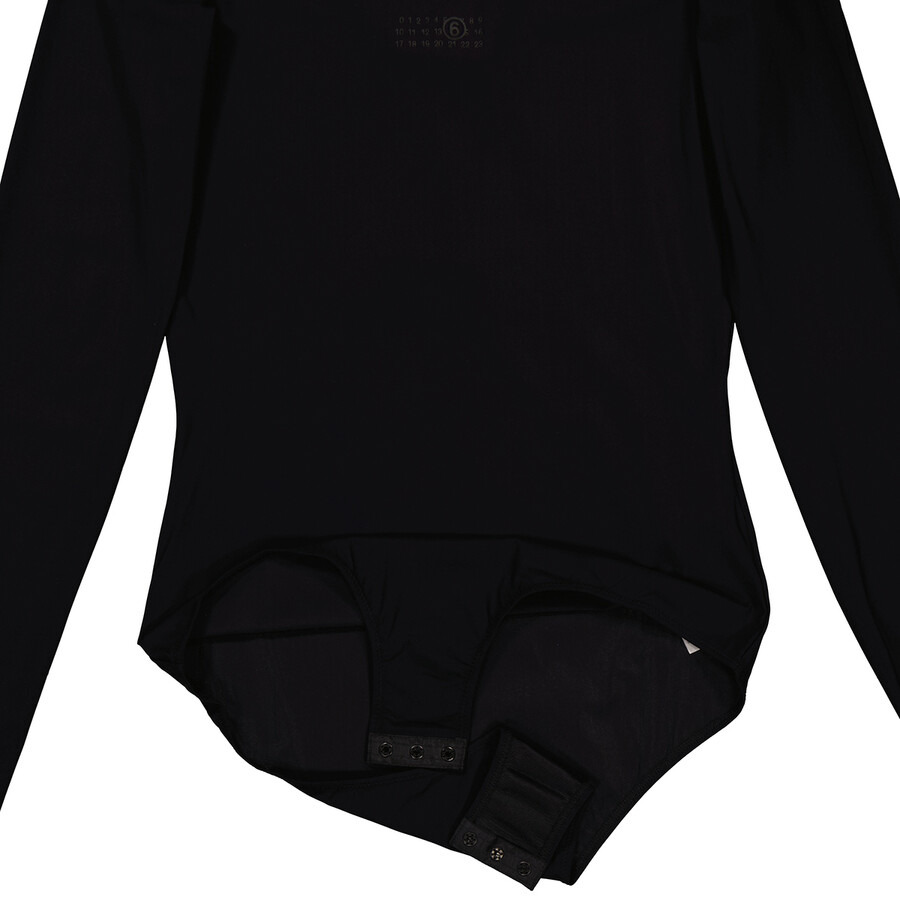 MM6 Maison Margiela Long Sleeve Bodysuit - 2