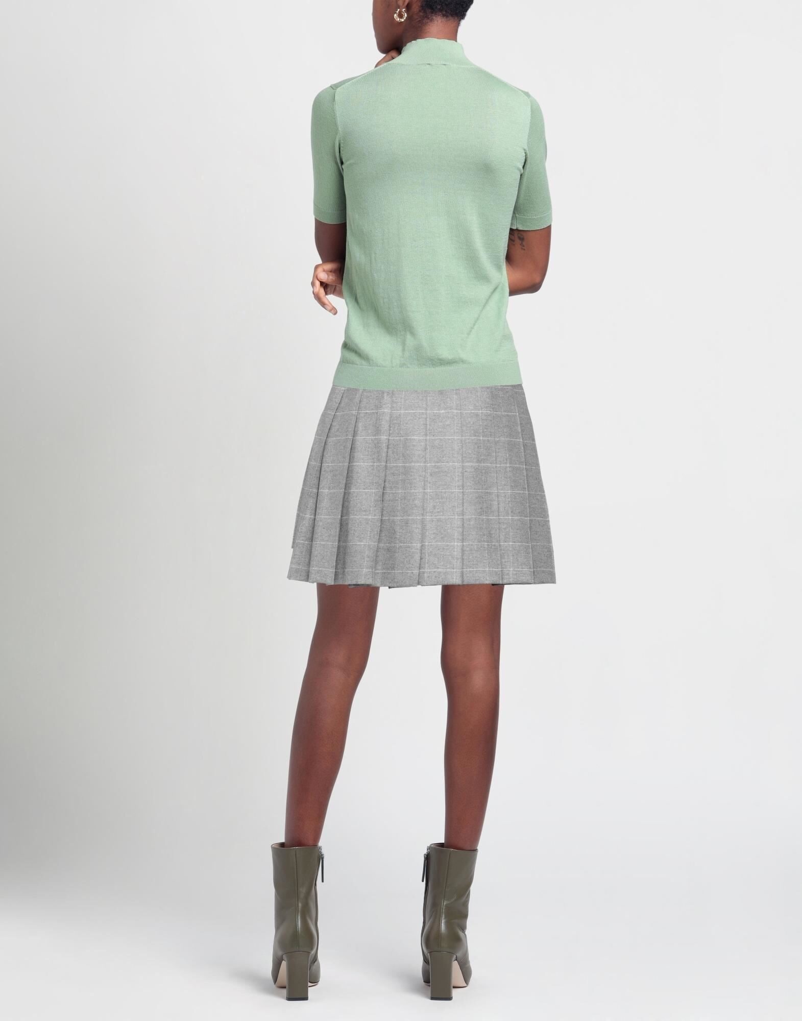 Grey Women's Mini Skirt - 3