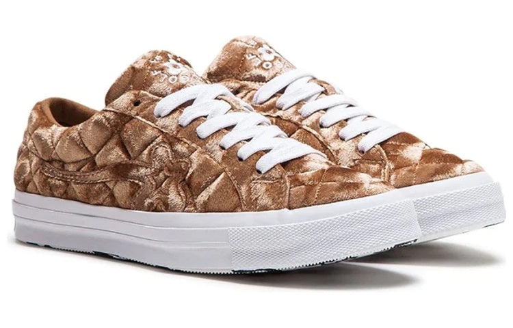 Converse Golf Le Fleur x One Star 'Quilted Velvet Brown' 165599C - 2