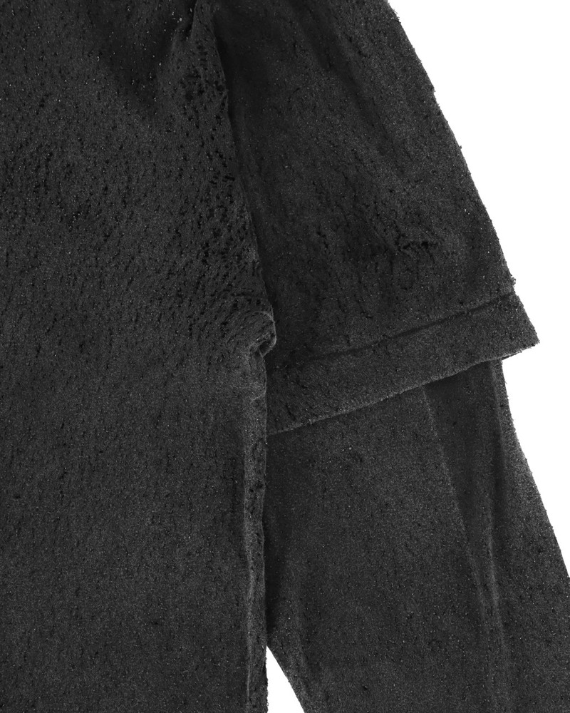 DOUBLE SLEEVE NEEDLE PUNCH GRAPHIC T-SHIRT 7