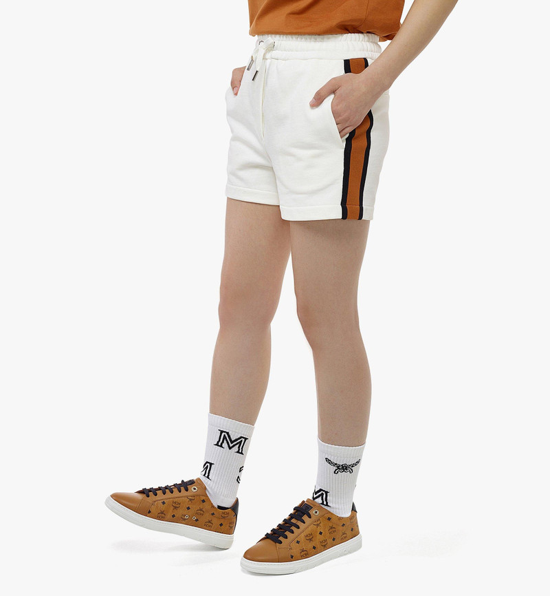 MCM Women’s Classic Logo Track Shorts in Organic Cotton outlook