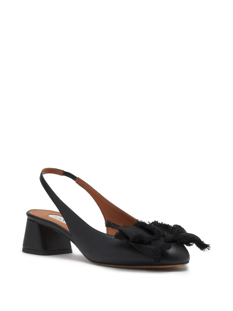 Lanvin leather pumps outlook