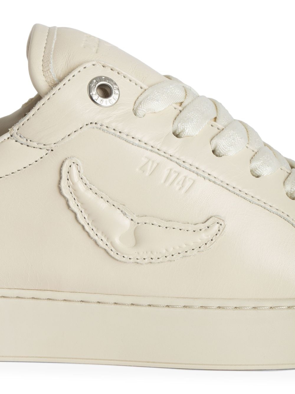 Fly On Sneakers - Zadig & Voltaire - Leather - White - 2