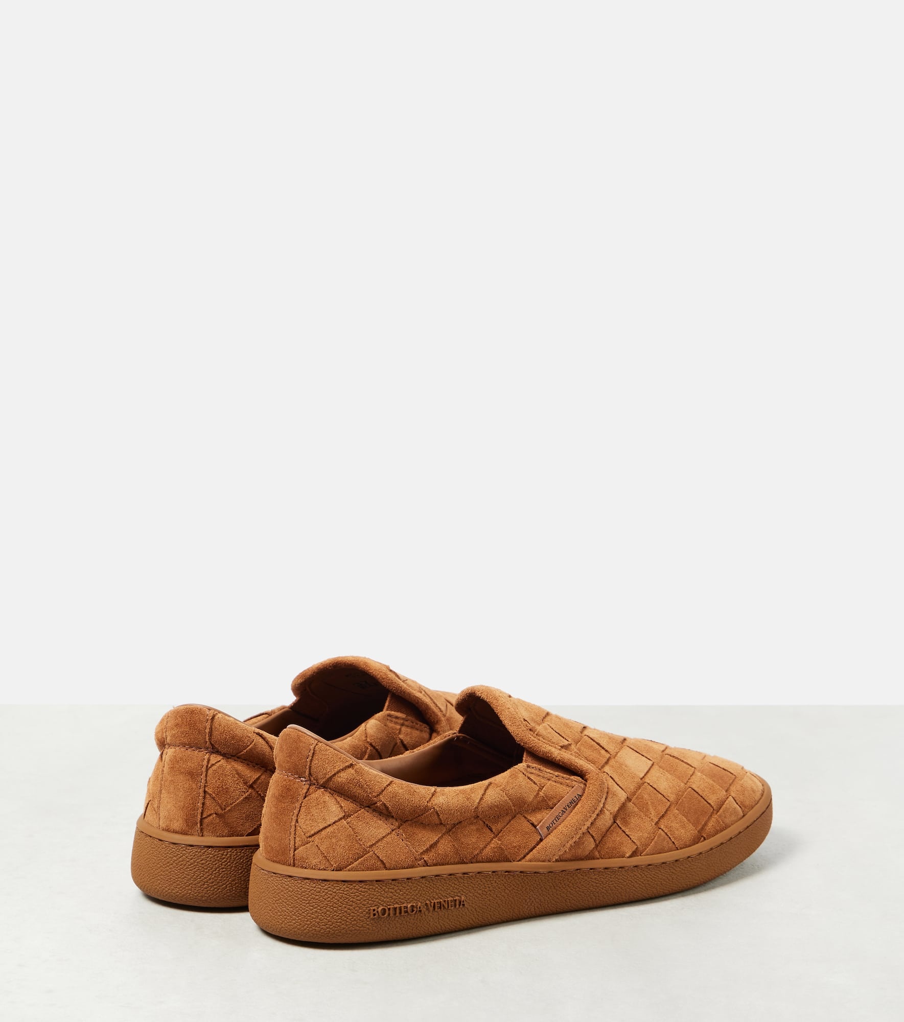 Sawyer intrecciato suede slip-on shoes - 2