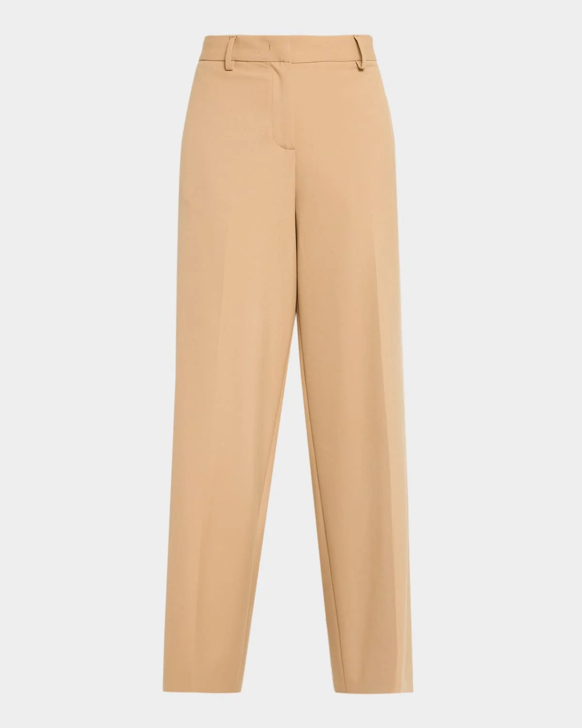 Wide-Leg Tech Wool Trousers - 1