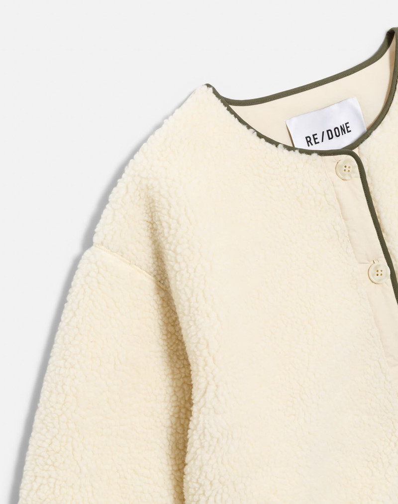 Cocoon Liner Jacket - Vintage White 4