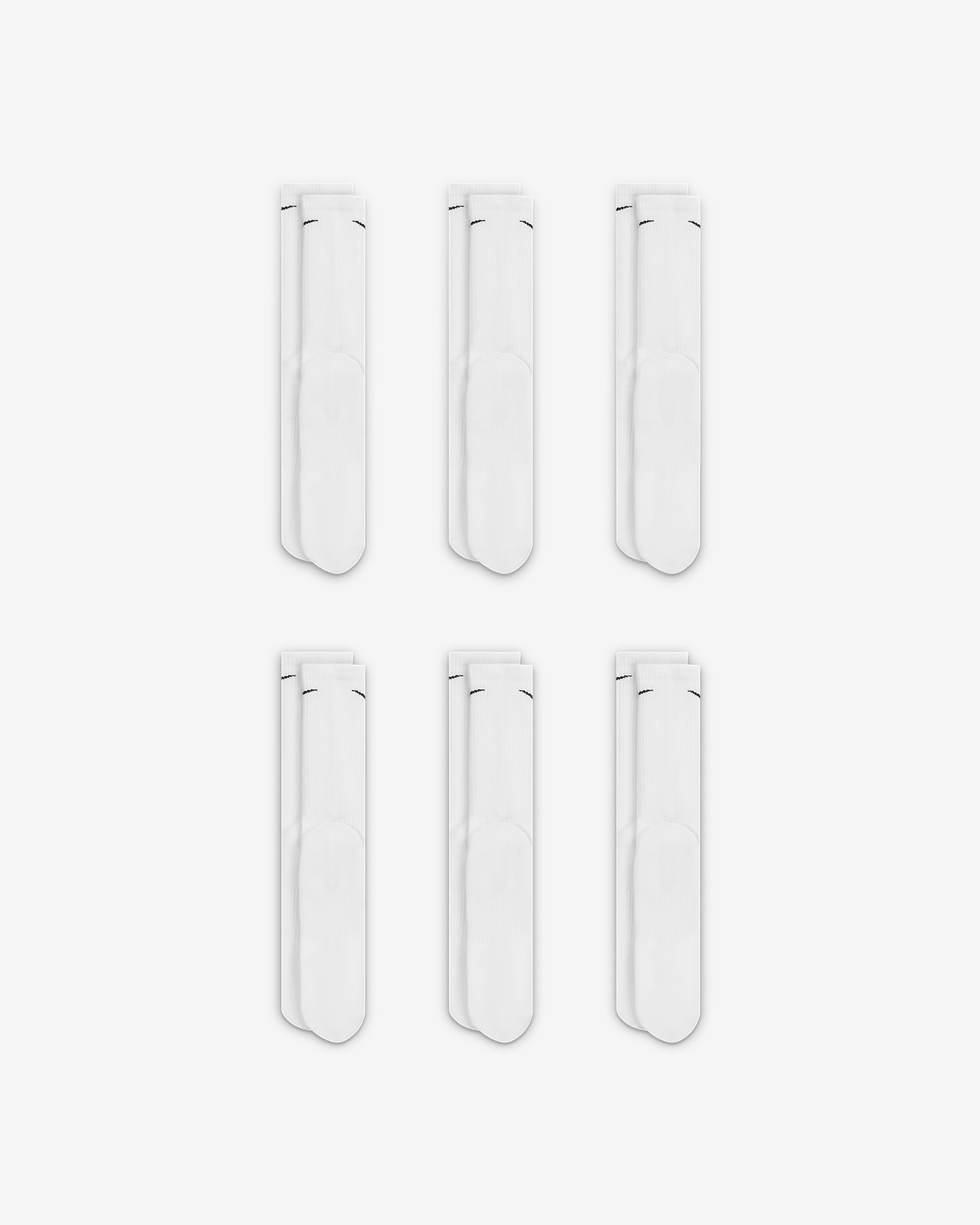 Nike Everyday Plus Cushioned Training Crew Socks (6 Pairs) - 3
