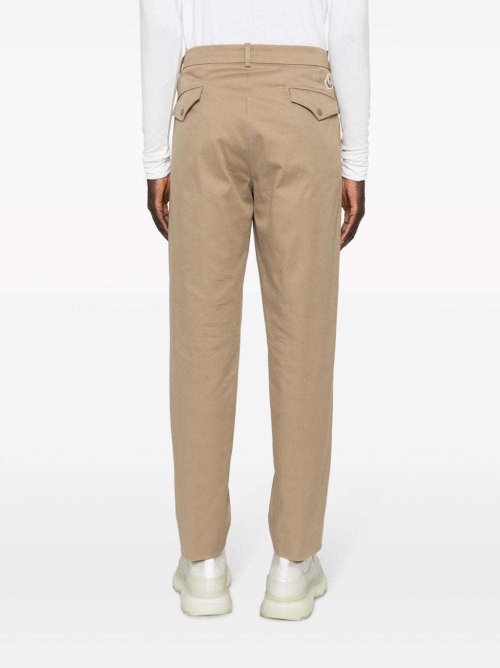 slim-fit cotton chinos - 4
