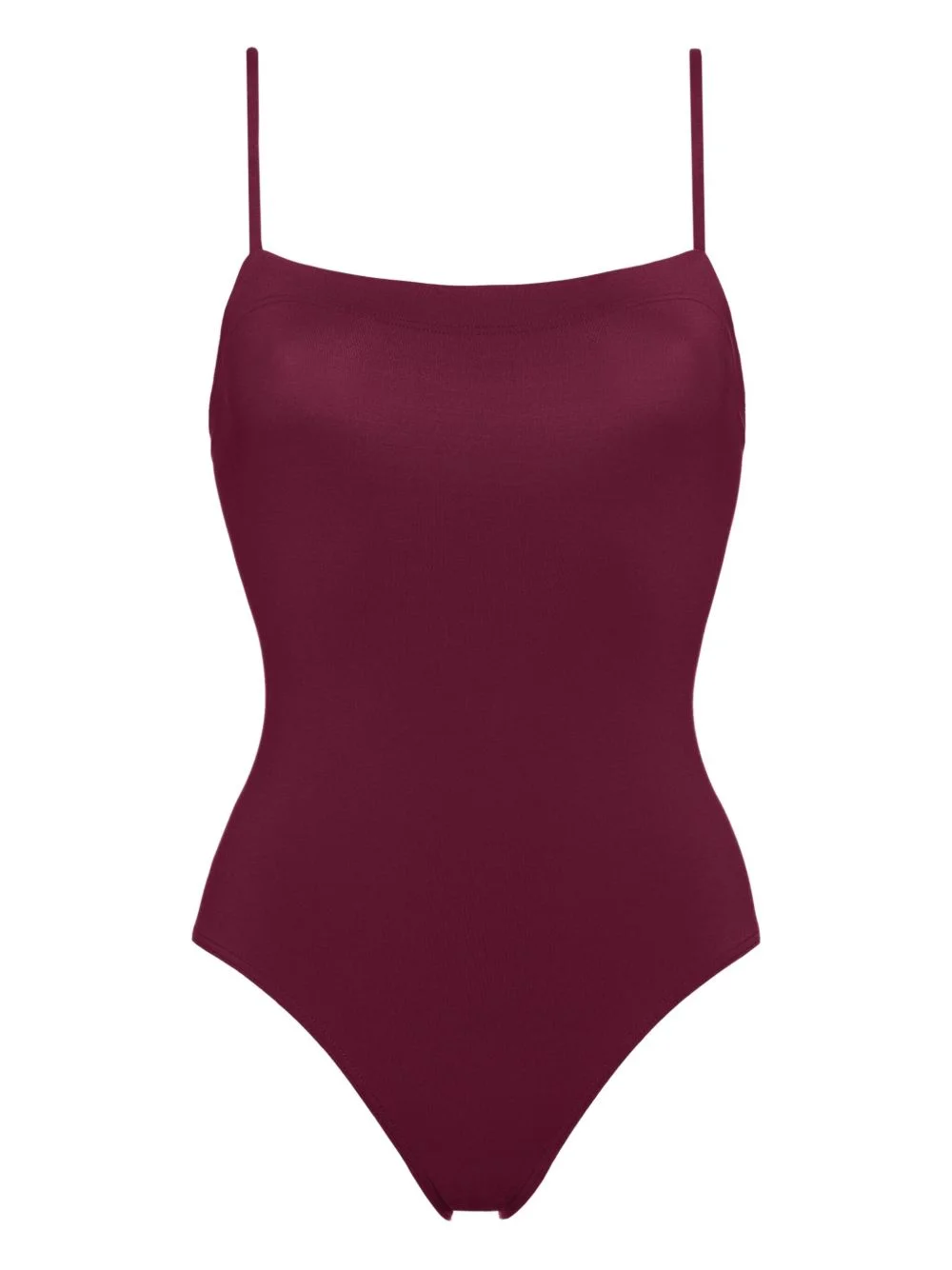 Aquarelle square-neck swimsuit - 1