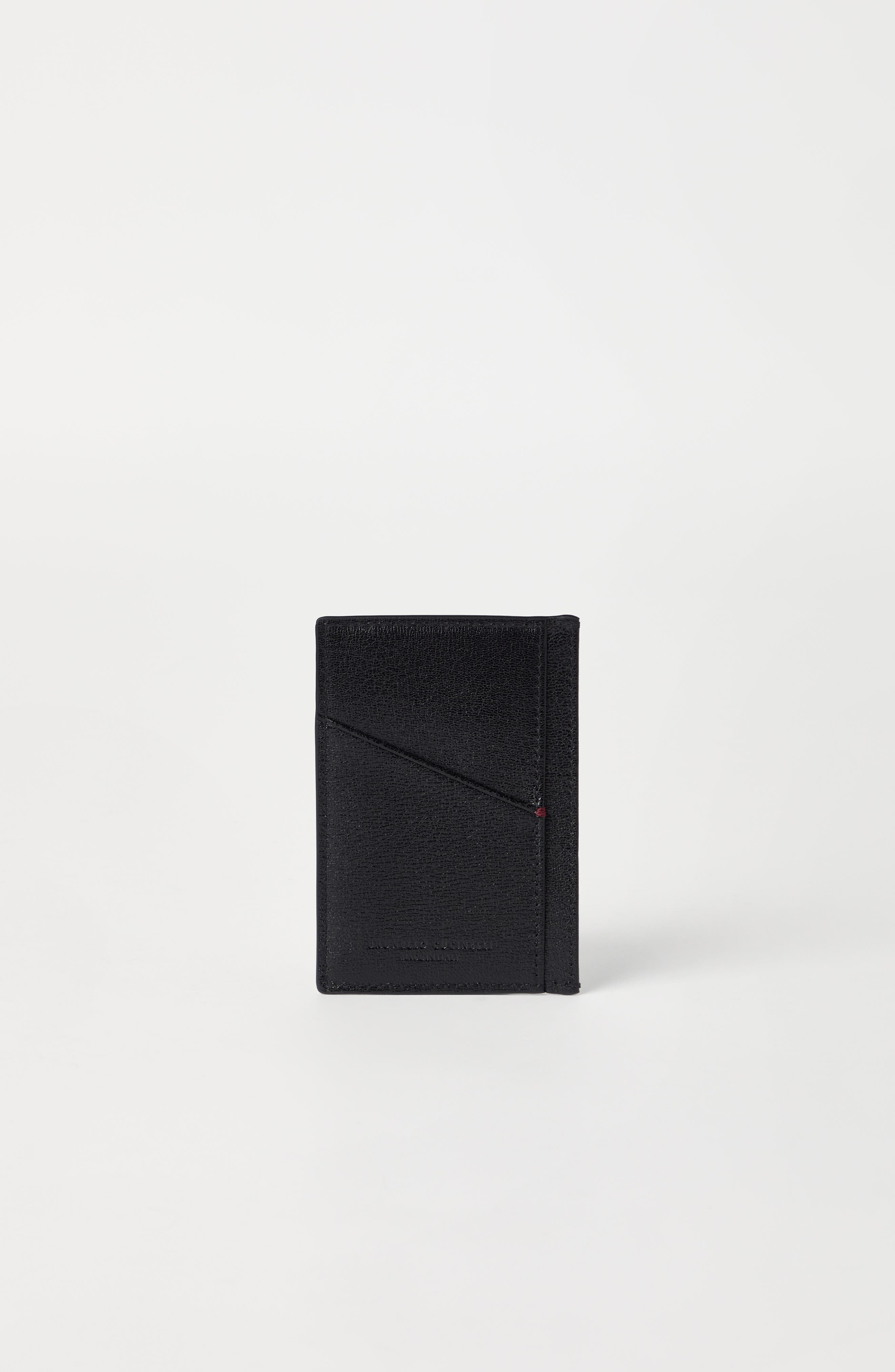 Brunello Cucinelli Capretta card holder in Black at Nordstrom - 3