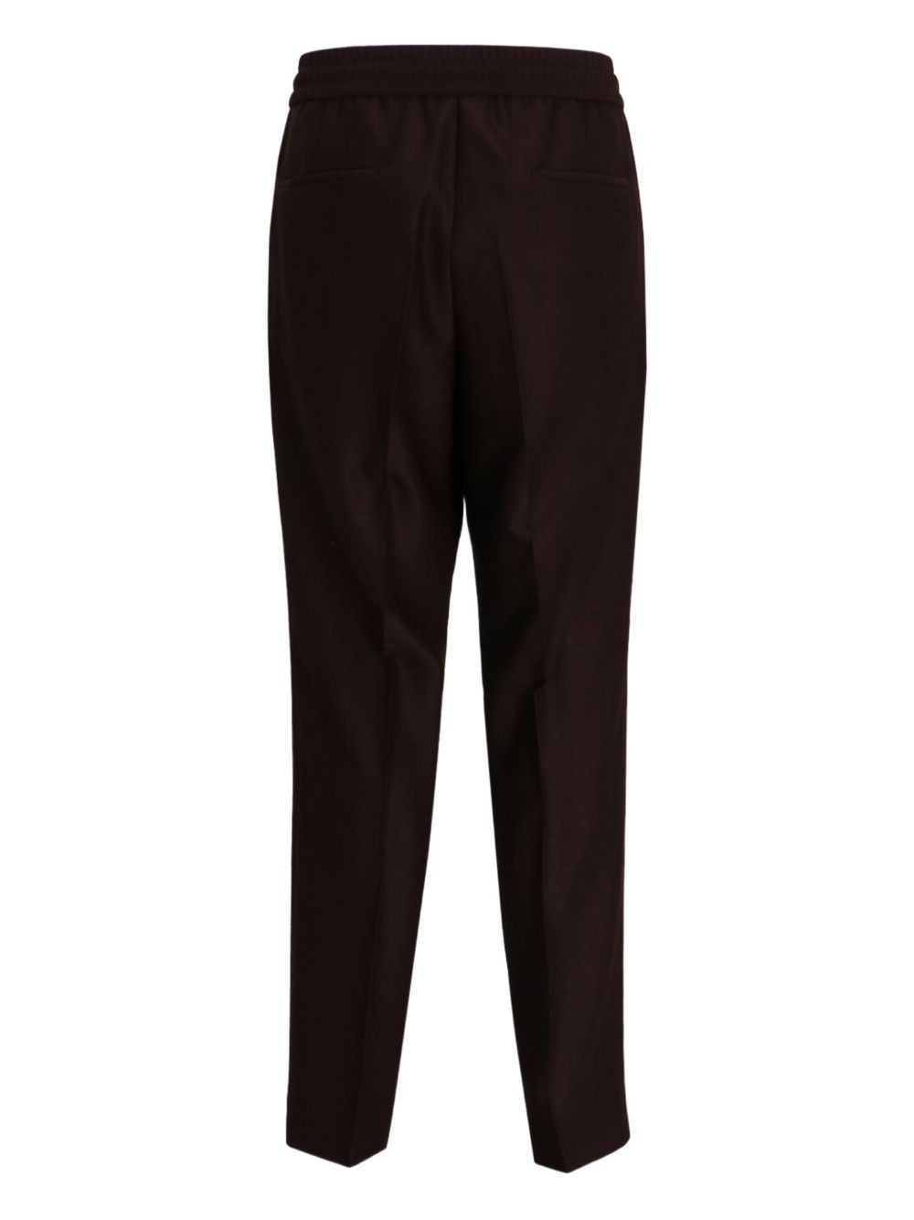pleated drawstring trousers - 3